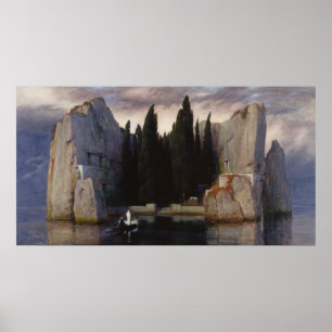 Pôster Arnold Böcklin - A Ilha do Morto
