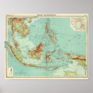 Pôster Arquipélago de Malay 2