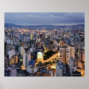 Pôster Arquitectura da cidade 2 de Sao Paulo