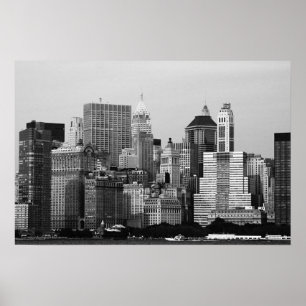 Poster Arquitectura da cidade de New York