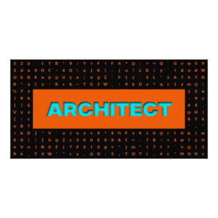 Pôster Arquiteto