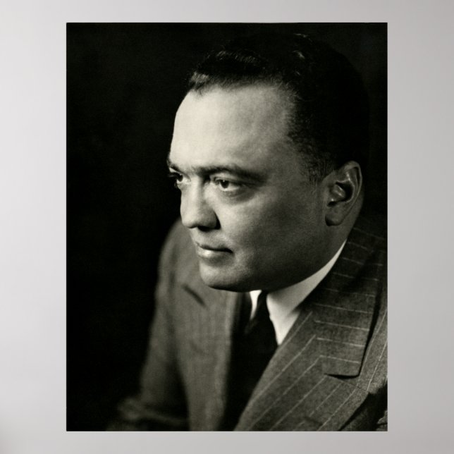 Pôster Arquiteto do FBI J. Edgar Hoover, 1947 (Frente)