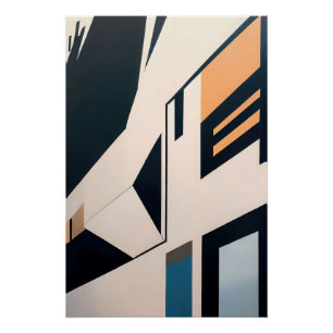 Pôster Arquitetura Abstrata