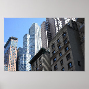 Pôster Arquitetura de alta velocidade com fotografia Nova