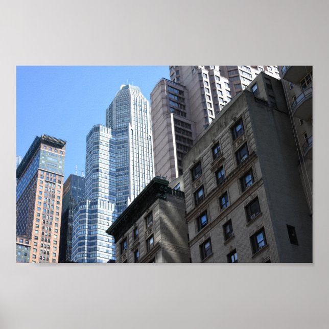 Pôster Arquitetura de alta velocidade com fotografia Nova (Frente)