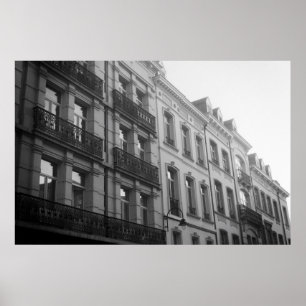 Poster Arquitetura de Bruxelas