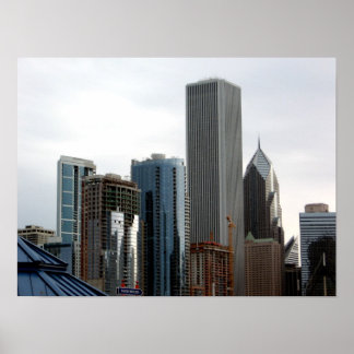 Pôster Arquitetura de Chicago