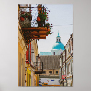 Poster Arquitetura de Cidade de Mola Bielorrussa