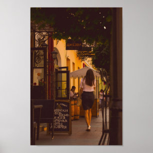 Poster Arquitetura de Cidade de Mola Bielorrussa