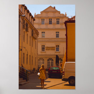 Poster Arquitetura de Cidade de Mola Bielorrussa