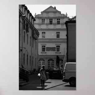 Poster Arquitetura de Cidade de Mola Bielorrussa