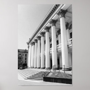 Poster Arquitetura de Cidade de Mola Bielorrussa