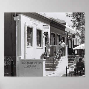 Poster Arquitetura de paisagem urbana da Cidade do Cabo n