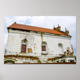 Poster Arquitetura de sinagoga de Excelentes Slonim da Bi