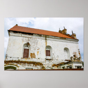 Poster Arquitetura de sinagoga de Excelentes Slonim da Bi
