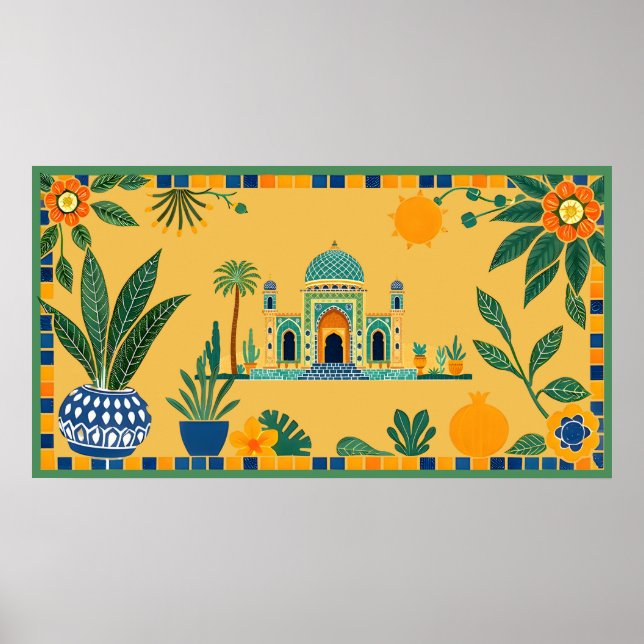 Poster Arquitetura do ornamentado (Frente)