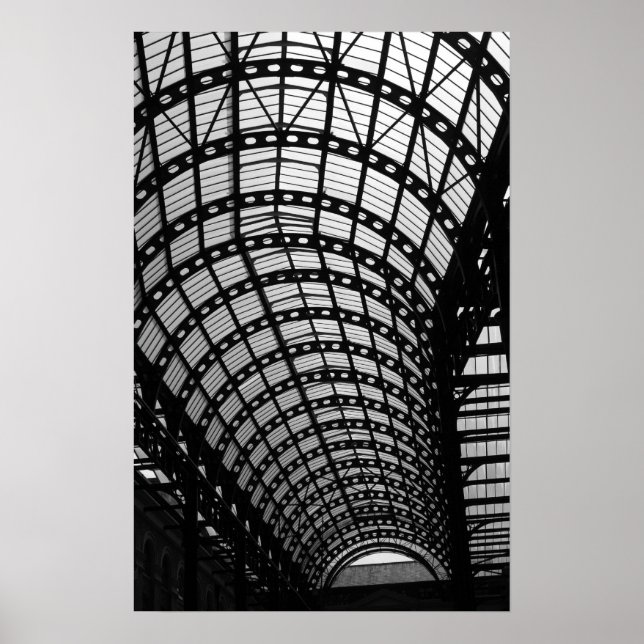 Poster Arquitetura em preto e branco (Frente)