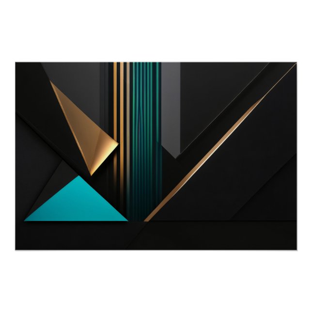 Pôster Arquitetura Moderna Equilíbrio (Frente)