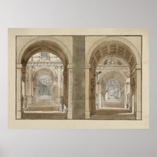 Poster Arquivamentos de Desenho Arquitetônico Retroativo (Frente)