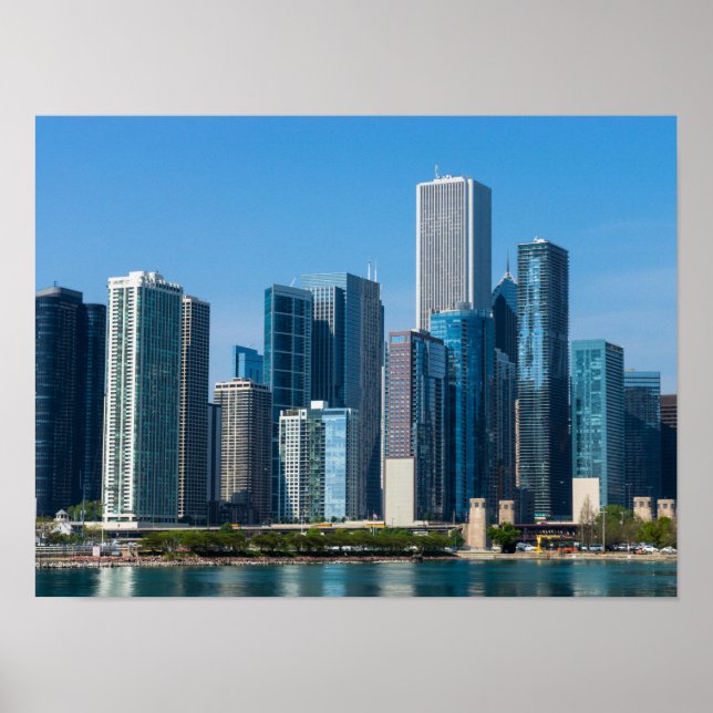 Poster Arranha-céu de Chicago (Frente)