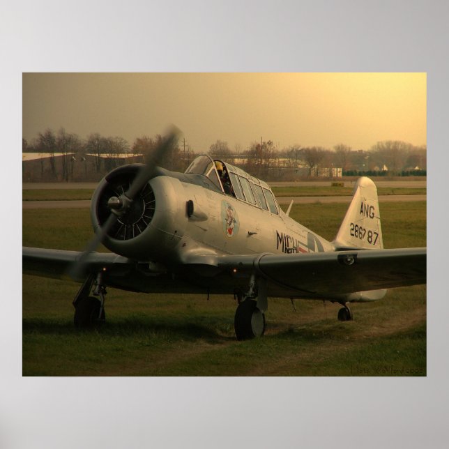 Pôster Arranque de Texan (Frente)