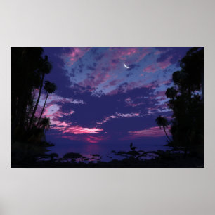 Poster Arrebol da tarde