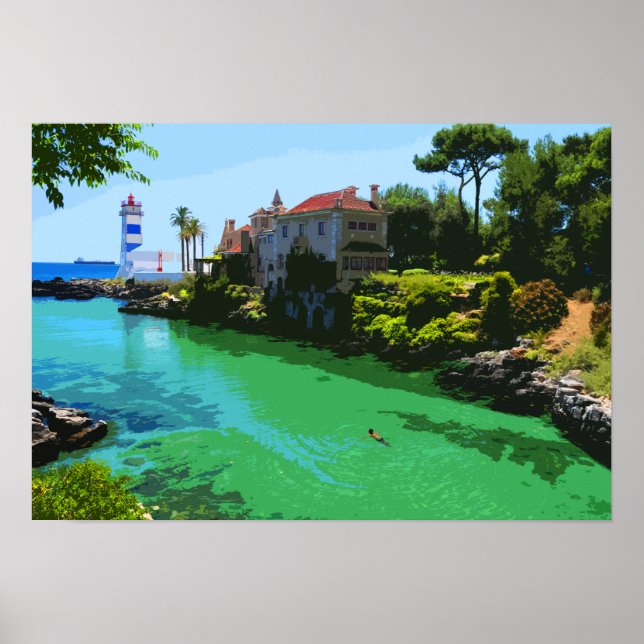 Poster Arrefecimento - Cascais, Portugal (Frente)