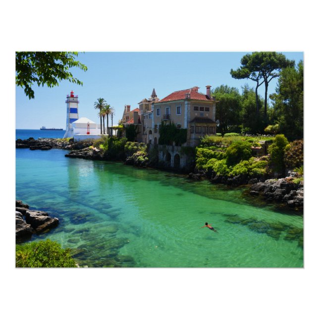 Pôster Arrefecimento - Cascais Portugal (Frente)