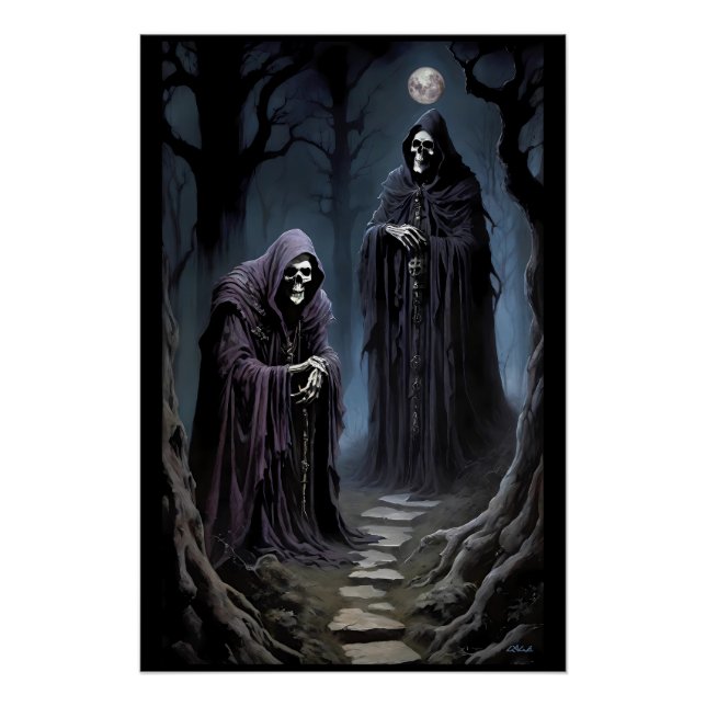 Pôster Arrefecimento na Lua Pálida (Frente)