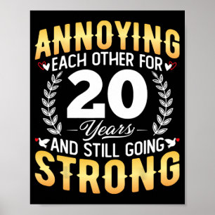 Poster Arruinando-Se Por 20 Anos - Casando 20