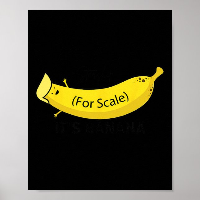 Poster Arrumar sua Banana (para Escala) Estelar Funny Tru (Frente)