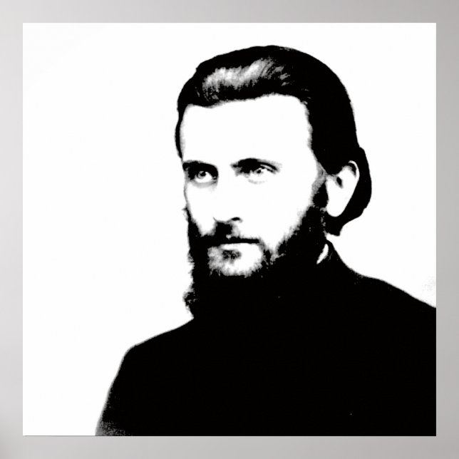 Poster arsêie boca romênia símbolo religioso do santo igr (Frente)