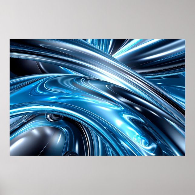 Poster Art Abstrato n.o 2 (Frente)