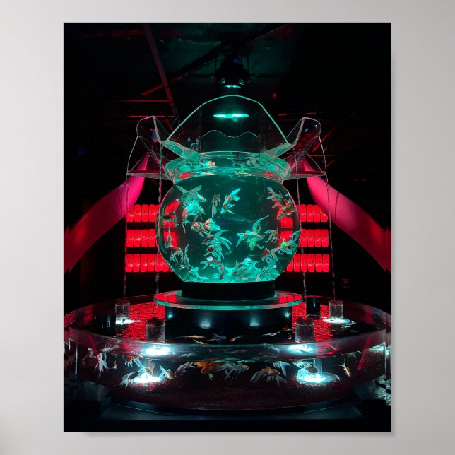 Poster Art Aquarium Museum, Tóquio (Frente)