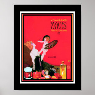 Poster Art Deco 1920, Mavis Perfume Ad