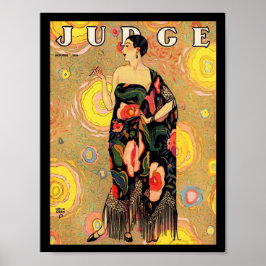 Poster Art Deco 1926 Magazine