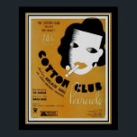 Poster Art Deco 1934, Parada do Clube de Algodão<br><div class="desc">1934,  Art Deco,  cobrir musical de Ill Wind "Cotton Club Parade."</div>