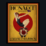 Pôster Art Deco Ad para Monarch Cabernet 16 x 20<br><div class="desc">Bonita,  vintage,  Poster de Anúncio Art Deco para Monarch Cabernet Sauvignon 16 x 20.</div>