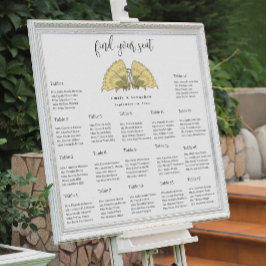 Poster Art Deco Borboleta Sentado