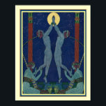 Pôster Art Deco "Danses de Jadis" por George Barbier<br><div class="desc">Art Deco "Danses de Jadis",  por George Barbier 11 x 14</div>