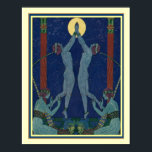Pôster Art Deco "Danses de Jadis" por George Barbier<br><div class="desc">Art Deco "Danses de Jadis",  por George Barbier 11 x 14</div>