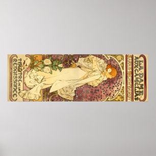 Poster Art deco de Alphonse Mucha