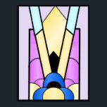 Poster Art Deco Design<br><div class="desc">design de deco de poster que você pode personalizar com qualquer texto de sua escolha. Se precisar de ajuda para personalizar,  entre em contato conosco através do link desta página. Poster de arte.</div>