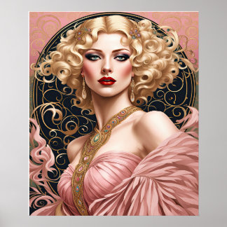 Poster Art Deco Elegance