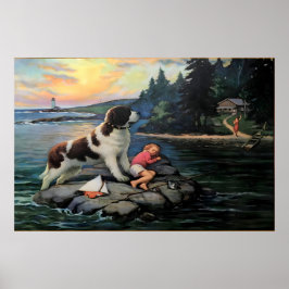 Poster Art Deco Encontrado por Edward Mason Eggleston