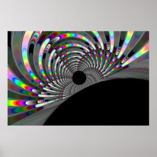 Poster Art Deco Fractal