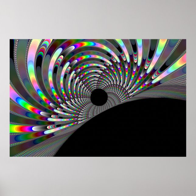 Poster Art Deco Fractal (Frente)