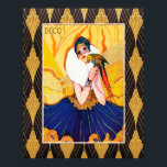 Poster Art Deco Lady with Parrot<br><div class="desc">Se você optar por fazer o download, a sua loja Walgreen local fará posters de conselho do seu download em tamanhos diferentes e em várias texturas a um preço muito bom. Às vezes com desconto. Uma dica do meu amigo dos EUA. Para o Reino Unido, veja "Digital Printing" (Impressão digital)...</div>