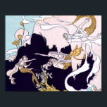 Poster Art Deco Sereids<br><div class="desc">Art Deco Sereia um Poster do estilo excelente 1920.</div>