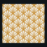 Poster Art Deco — Shell Geométrico<br><div class="desc">Vintage Art Deco Padrão Invisível. Decoração geométrica com textura circular. Fundo da Shell do Mar Retroativo. Sea Shell Elegance: Formas geométricas formam um padrão luxuoso de concha em Deco de Arte. Libere a beleza dos padrões da Arte Deco. Um toque de luxo e estilo em cada pixel. nouveau, padrão, fundo,...</div>